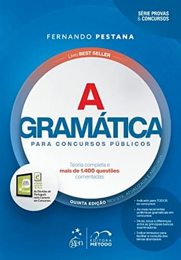 Imagem representativa de A Gramática para Concursos Públicos