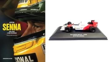 Imagem representativa de Ayrton Senna: Uma Lenda a Toda Velocidade - Edição Especial: Acompanha Miniatura da McLaren