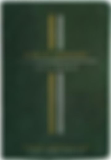 Miniatura de Bíblia Bilíngue, Português/Inglês, ACF/KJV, Couro Soft, Verde, Leitura Perfeita