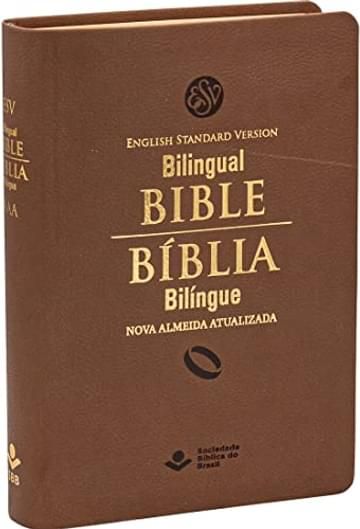 Imagem representativa de Bíblia Bilíngue Português (NAA) - Inglês (ESV): Nova Almeida Atualizada (NAA)