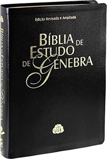 Imagem representativa de Bíblia de Estudo de Genebra - Couro bonded Preto: Almeida Revista e Atualizada (ARA)