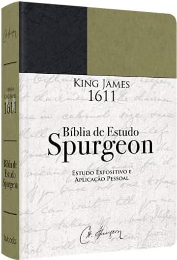 Imagem representativa de Bíblia de estudos e sermões de C.H. Spurgeon: Capa Verde
