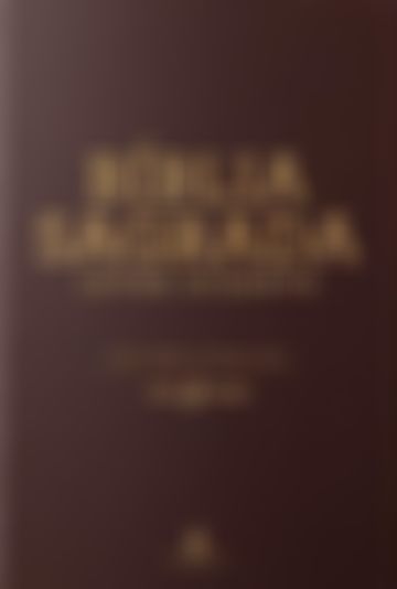 Miniatura de Bíblia NVI, Couro Soft, Marrom, Letra Gigante, Leitura Perfeita