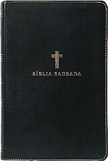 Imagem representativa de Bíblia Sagrada ACF, Couro Soft, Preta, Letra Grande, Leitura Perfeita