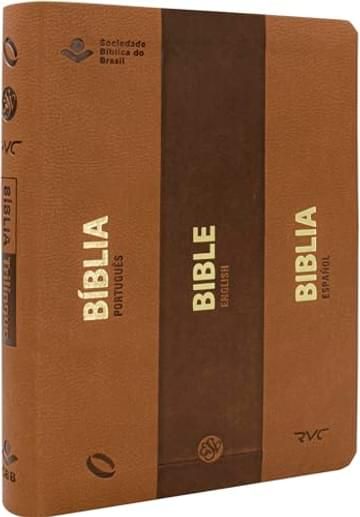 Imagem representativa de Bíblia Trilíngue - NAA/ESV/RVC: Nova Almeida Atualizada (NAA)