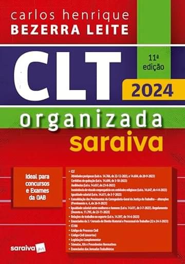 Imagem representativa de Clt Organizada - 11ª edição 2024