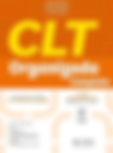 Imagem representativa de CLT Organizada - 43º Exame de Ordem - 17ª Edição (2025)