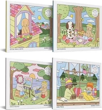 Imagem representativa de Coleção completa Bobbie Goods (Do dia para a noite, Dias quentes, Isso e aquilo e Dias frios)