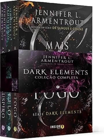 Imagem representativa de Coleção Dark Elements (Sucesso do Tik Tok): Inclui os livros: Mais quente que fogo, Mais Frio que Gelo e A cada último suspiro.