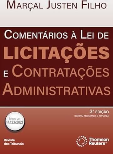 Imagem representativa de Comentários à Lei de Licitações e Contratações Administrativas 3ºedição