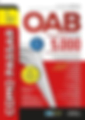 Miniatura de Como Passar na OAB - 1ª Fase - 5.000 Questões Comentadas - 19 ª Ed - 2023
