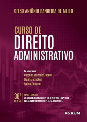 Imagem representativa de Curso de Direito Administrativo