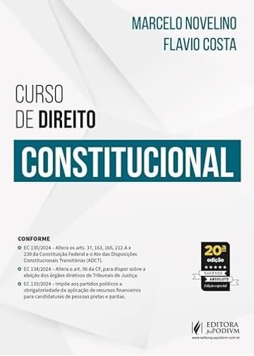 Imagem representativa de Curso de Direito Constitucional 20Ed.2025