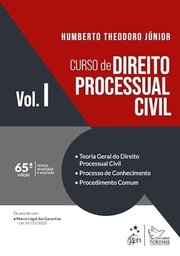 Livro Curso de Direito Processual Civil-vol.I: Volume 1