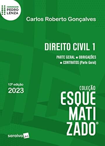 Miniatura de Direito Civil Esquematizado - Vol. 1 - 13ª edição 2023: Volume 1