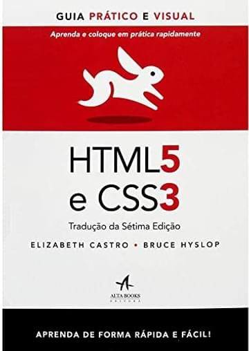 Imagem representativa de HTML5 e CSS3: guia prático e visual