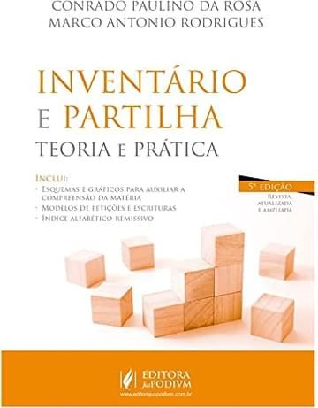 Imagem representativa de INVENTÁRIO E PARTILHA - TEORIA E PRÁTICA - 2023