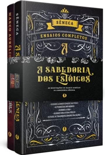 Imagem representativa de Kit - A sabedoria dos Estoicos – Edição de luxo: O livro de cabeceira dos principais influenciadores de finanças e negócios