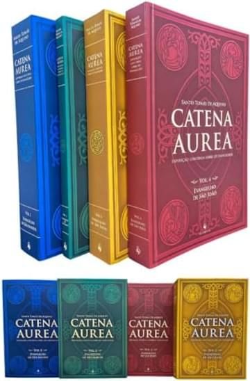 Imagem representativa de KIT Catena Aurea - Exposição contínua sobre os Evangelhos (4 vols.)