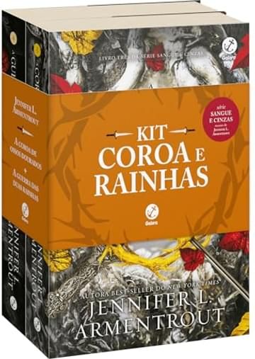 Miniatura de Kit Coroa e Rainhas (Vol. 3 e 4 Sangue e Cinzas)