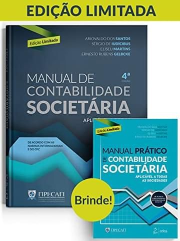 Imagem representativa de Manual de Contabilidade Societária - Capa Dura - Oferta Especial