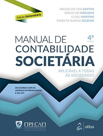 Imagem representativa de Manual de Contabilidade Societária - Edição Universitária - Capa Brochura