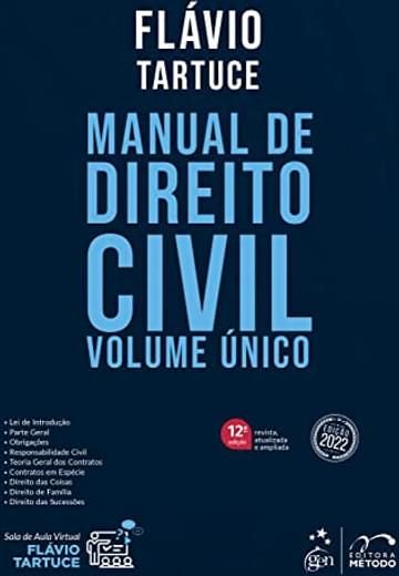 Imagem representativa de Manual de Direito Civil - Volume Único