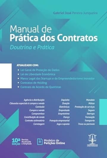 Miniatura de Manual de Prática dos Contratos 10Ed.2024