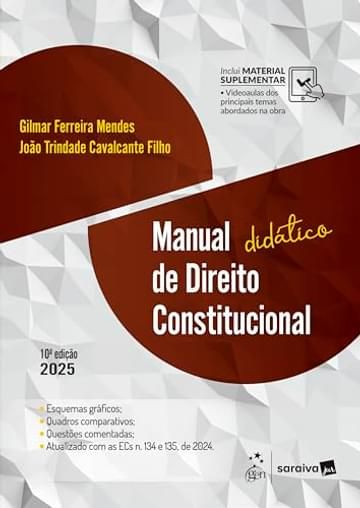 Miniatura de Manual Didático de Direito Constitucional - 10ª Edição 2025