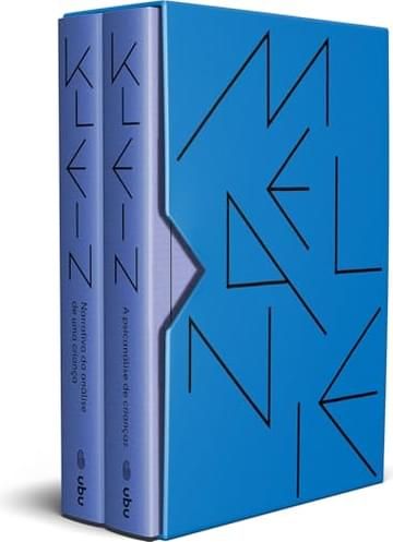 Miniatura de Melanie Klein - Box 2: 2 volumes: A psicanálise de crianças (1932) e Narrativa da análise de uma criança (1961)
