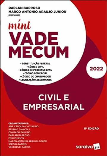 Imagem representativa de Míni Vade Mecum Civil e Empresarial - 11ª edição 2022