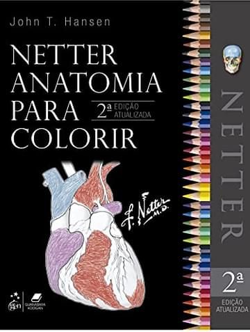 Imagem representativa de Netter Anatomia para Colorir