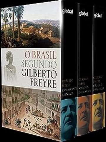 Miniatura de O Brasil Segundo Gilberto Freyre: box com 3 Volumes