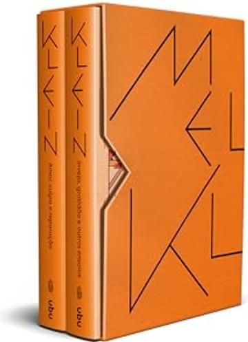 Imagem representativa de Obras Reunidas de Melanie Klein: Box com 2 volumes: Amor, culpa e reparação (1921-45) e Inveja e gratidão e outros ensaios (1946-63)