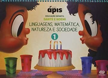 Imagem representativa de Projeto Ápis - Educação Infantil - Volume 1: Linguagens, matemática, natureza e sociedade