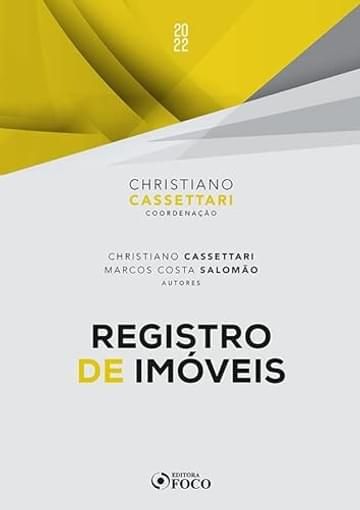 Imagem representativa de REGISTRO DE IMÓVEIS - 1ª ED - 2022
