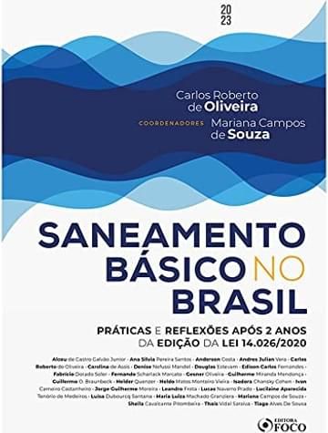 Imagem representativa de Saneamento Básico no Brasil - 1ª Ed - 2023