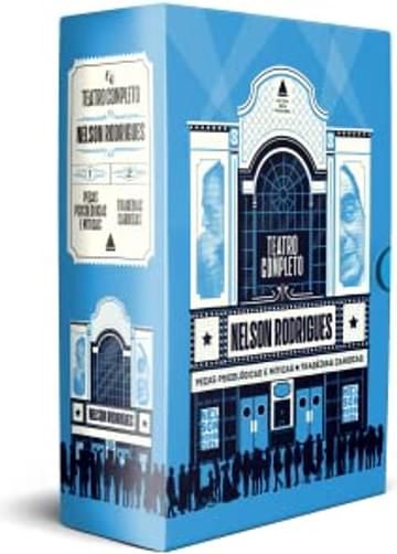Imagem representativa de Teatro completo Nelson Rodrigues - Box: Obra em dois volumes - Exclusivo Amazon: Vol. 1 - Tragédias Cariocas e Vol. 2 - Tragédias