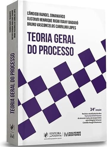 Imagem representativa de Teoria Geral do Processo 34Ed.2023