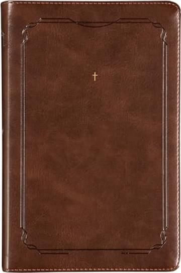 Imagem representativa de The Purpose Book: Bíblia Sagrada, A21, Capa Couro-soft marrom, Cruz