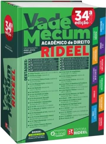Imagem representativa de Vade Mecum Acadêmico de Direito Rideel - 34ª Edição - 1ª Semestre 2022