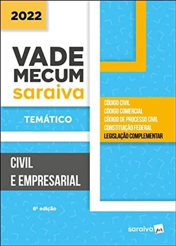 Imagem representativa de Vade Mecum Civil e Empresarial - Temático - 6ª edição 2022