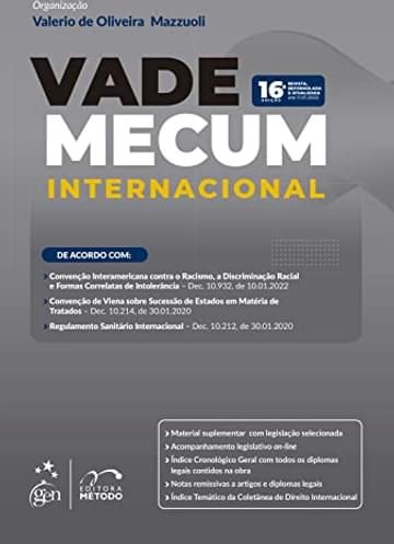 Imagem representativa de Vade Mecum Internacional