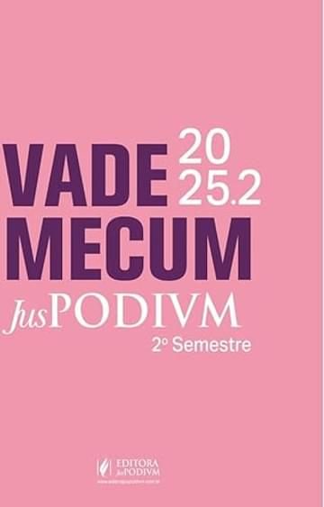 Miniatura de Vade Mecum Juspodivm Tradicional - 2º Semestre - 2025 - Capa Rosa