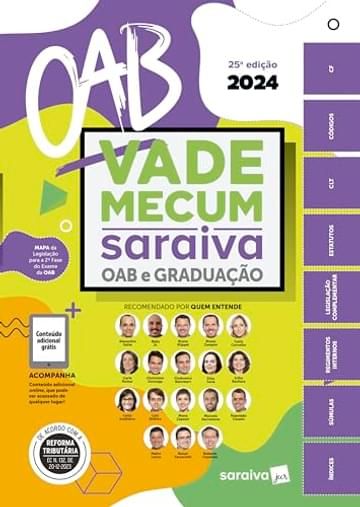 Imagem representativa de Vade Mecum Oab e Graduação - 25ª edição 2024