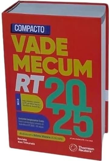 Imagem representativa de Vade Mecum RT 2025 (Compacto)