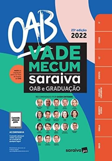Imagem representativa de Vade Mecum Saraiva Oab E Graduação - 23ª edição 2022